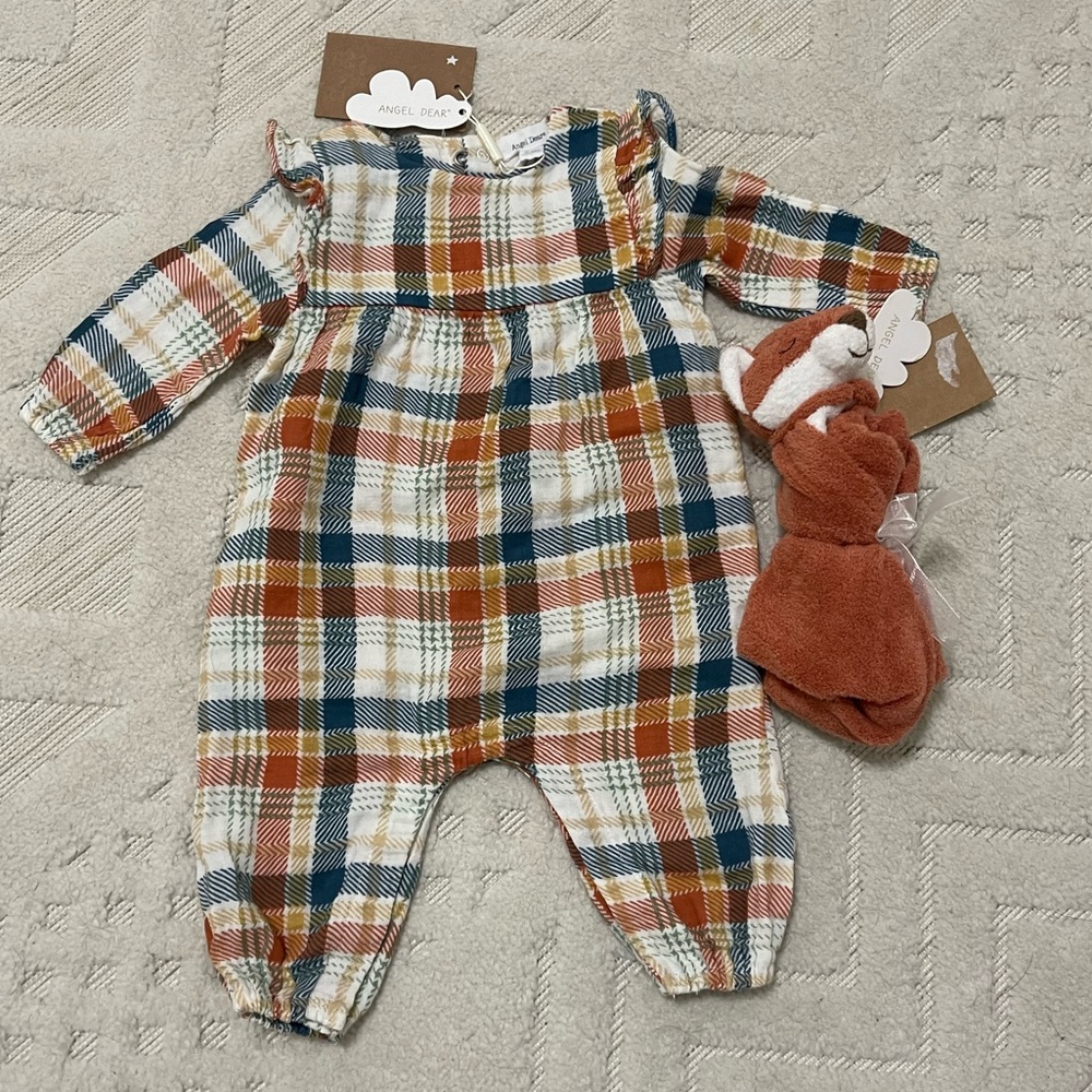 Angel Dear 0-3 month romper bundle